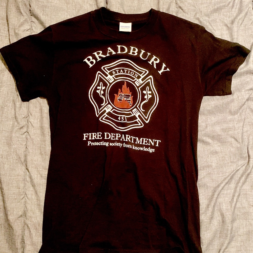 Fahrenheit 451 Ray Bradbury customized shirt